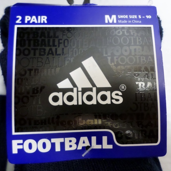NWT adidas 10 Pairs long Football Socks Medium - Picture 4 of 8